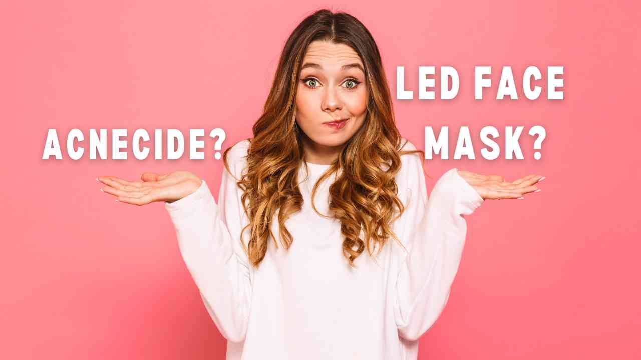 Acnecide and LED Face Mask - Can they be combined? - Neo Elegance