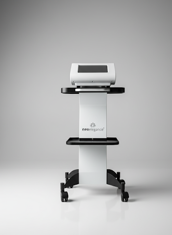 Professional Aesthetic Salon Trolley Cart | Dual Shelf Beauty Trolley | Clinic & Spa Equipment Stand