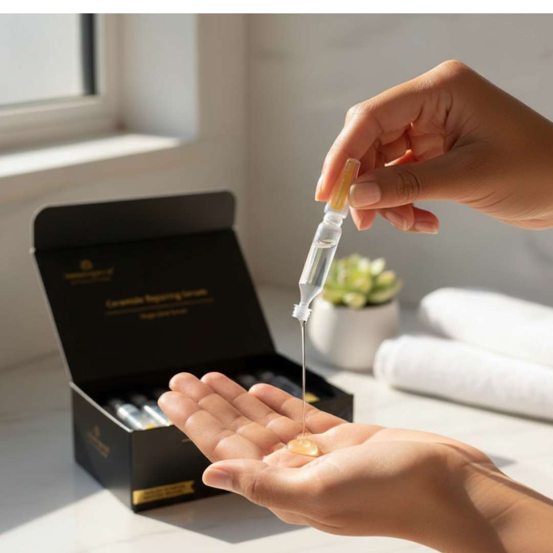 Ceramide Repairing Serum Ampoules - Hydrating & Barrier Strengthening Treatment