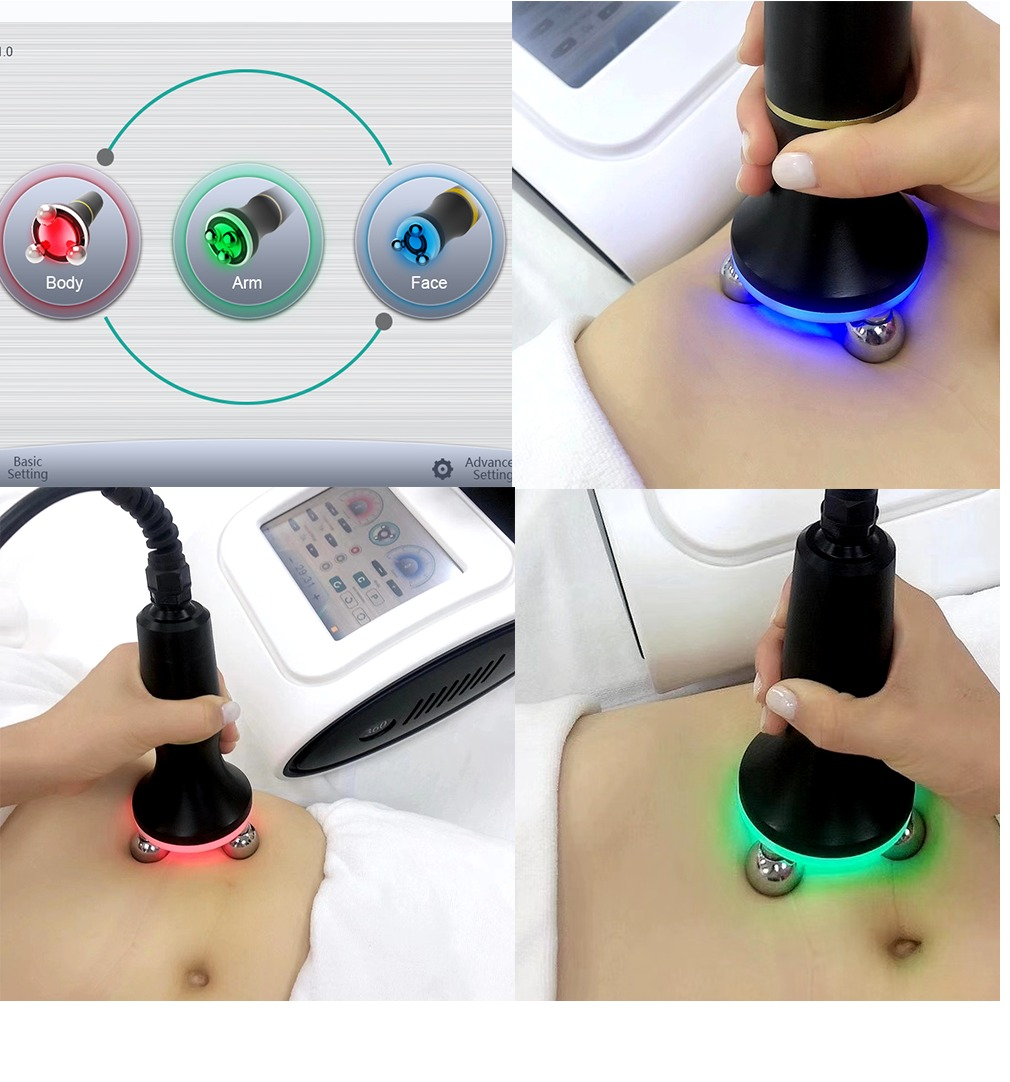 Neo Elegance neo smart wave radiofrequency device with LED light therapy rotating probes