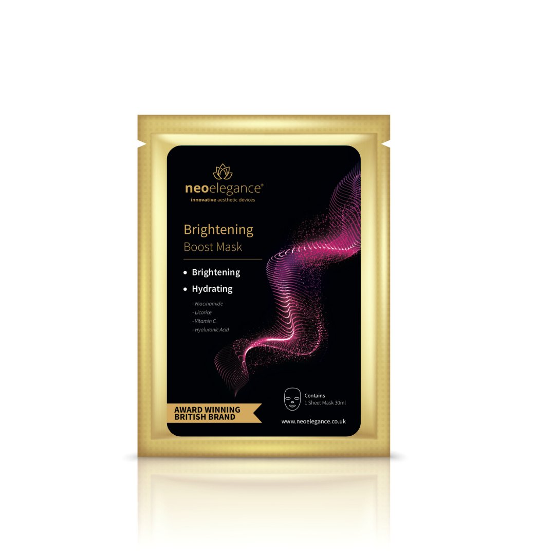 Brightening Boost Sheet Mask - Illuminate Skin - Neo Elegance Ltd