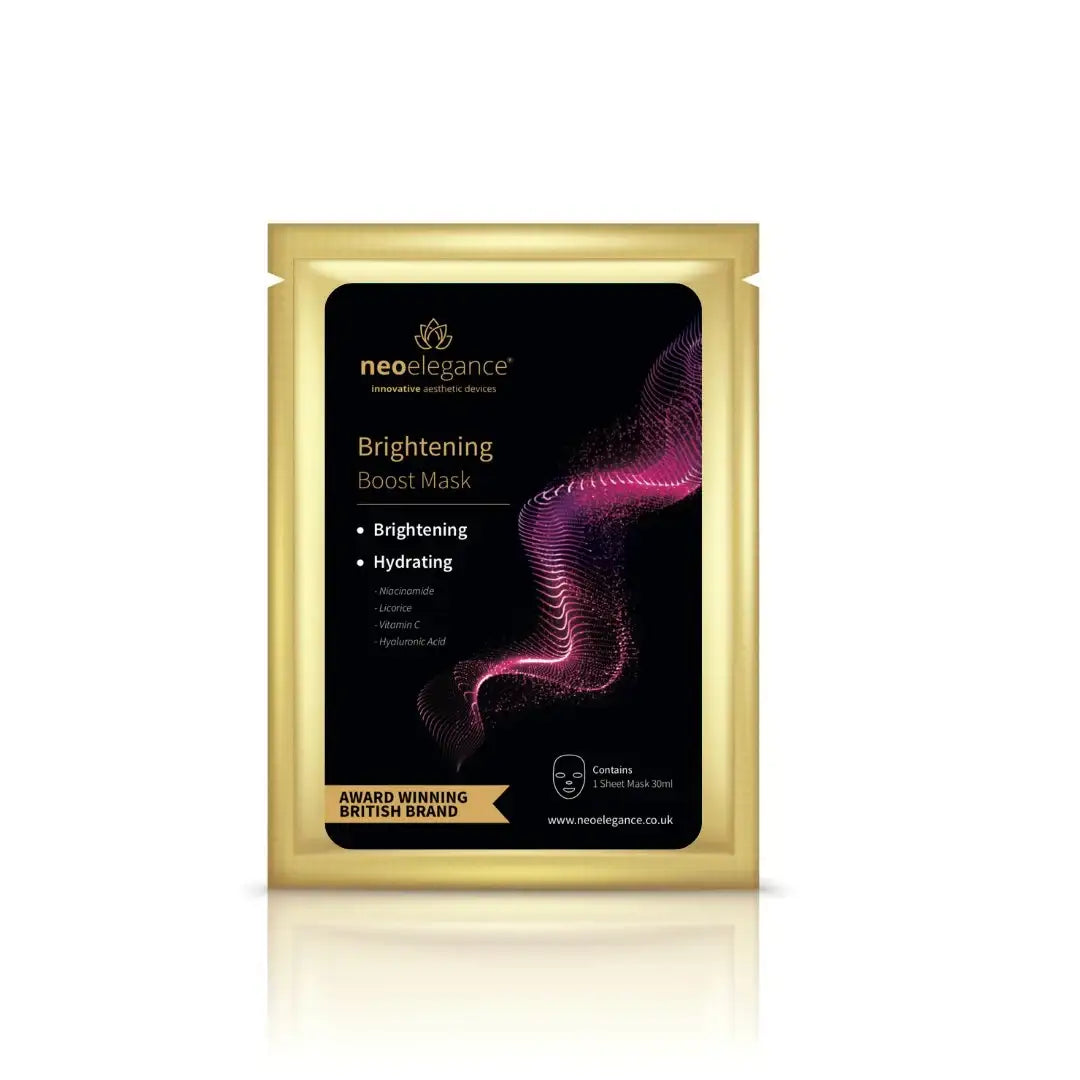 Brightening Boost Sheet Mask - Illuminate Skin - Neo Elegance Ltd