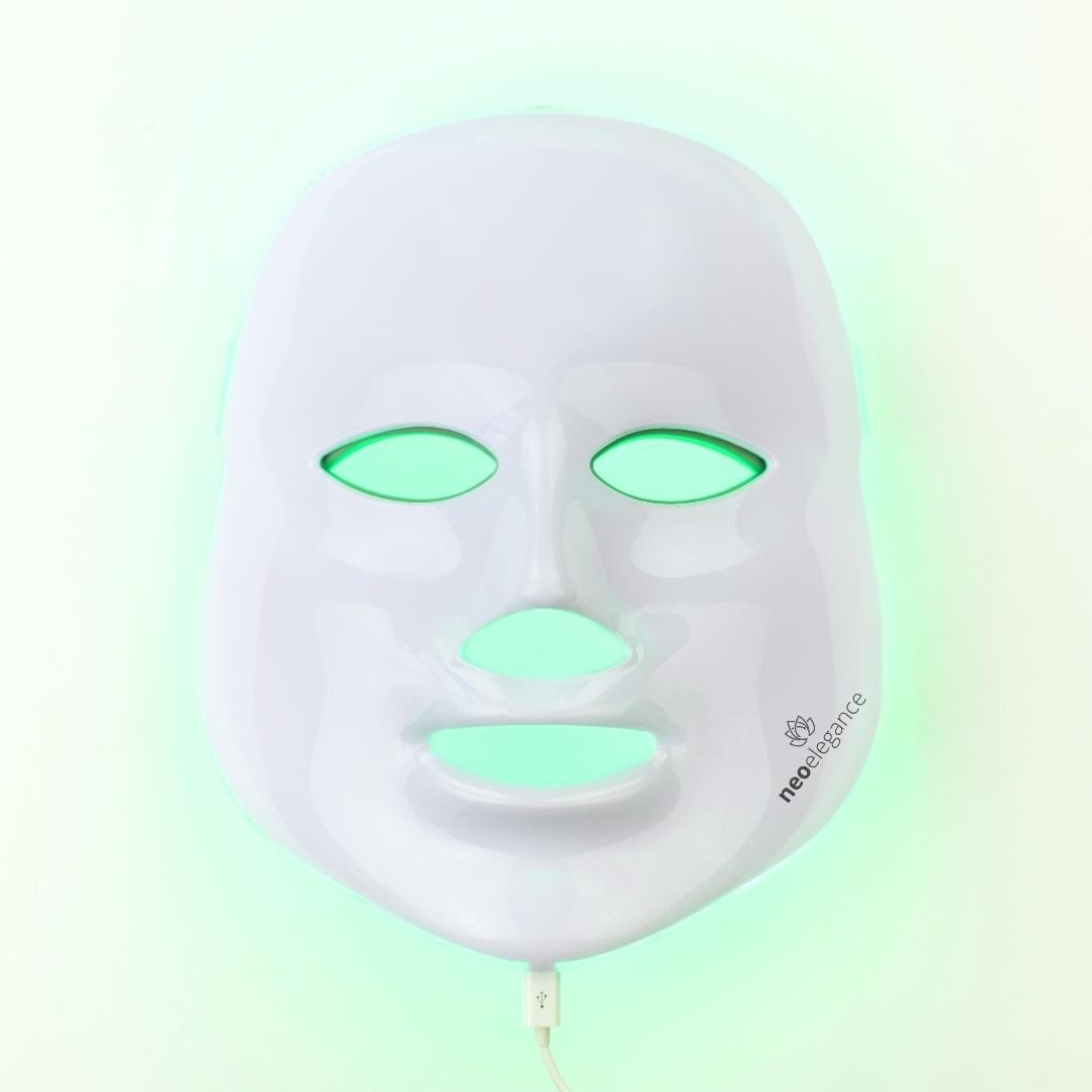 IGLOW Tri-colour LED Light Therapy Face Mask - Neo Elegance Ltd