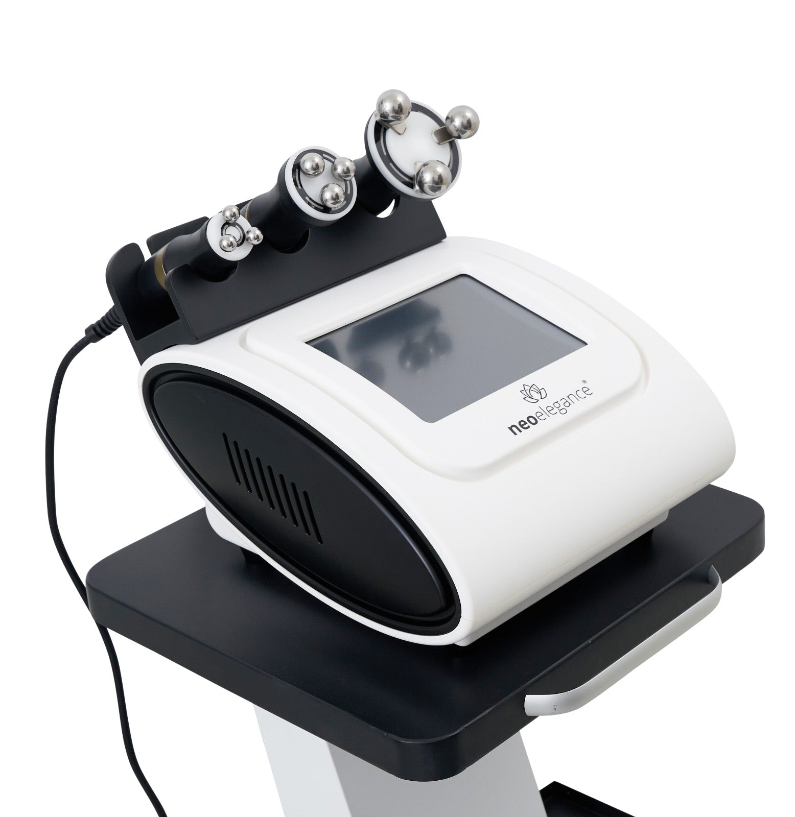 view of the machine on a stand in a clinic setting