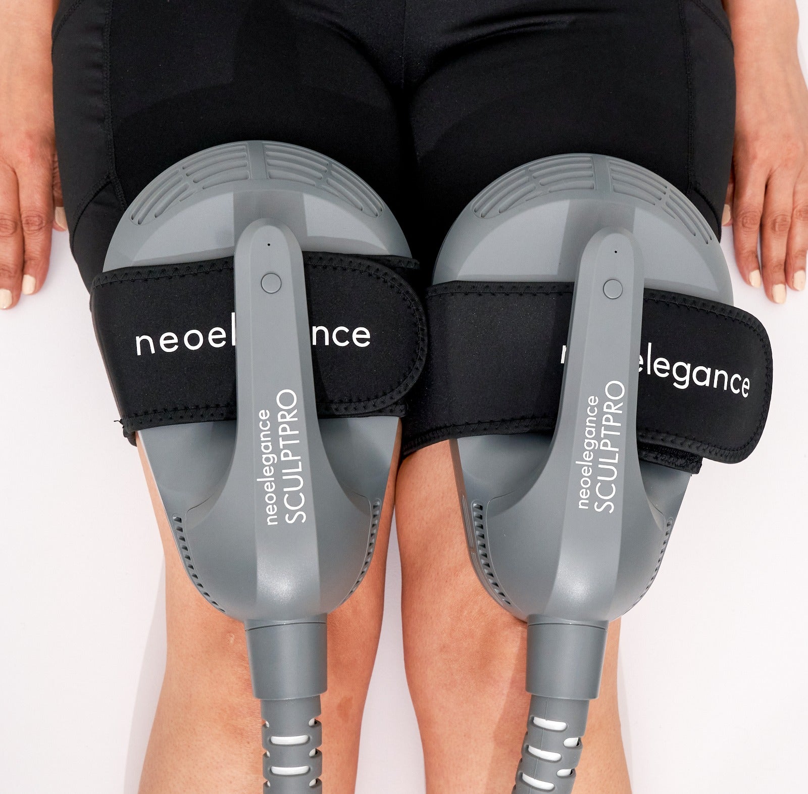 Neo Body SculptPro From Neo Elegance in use for thigh weight loss and toning