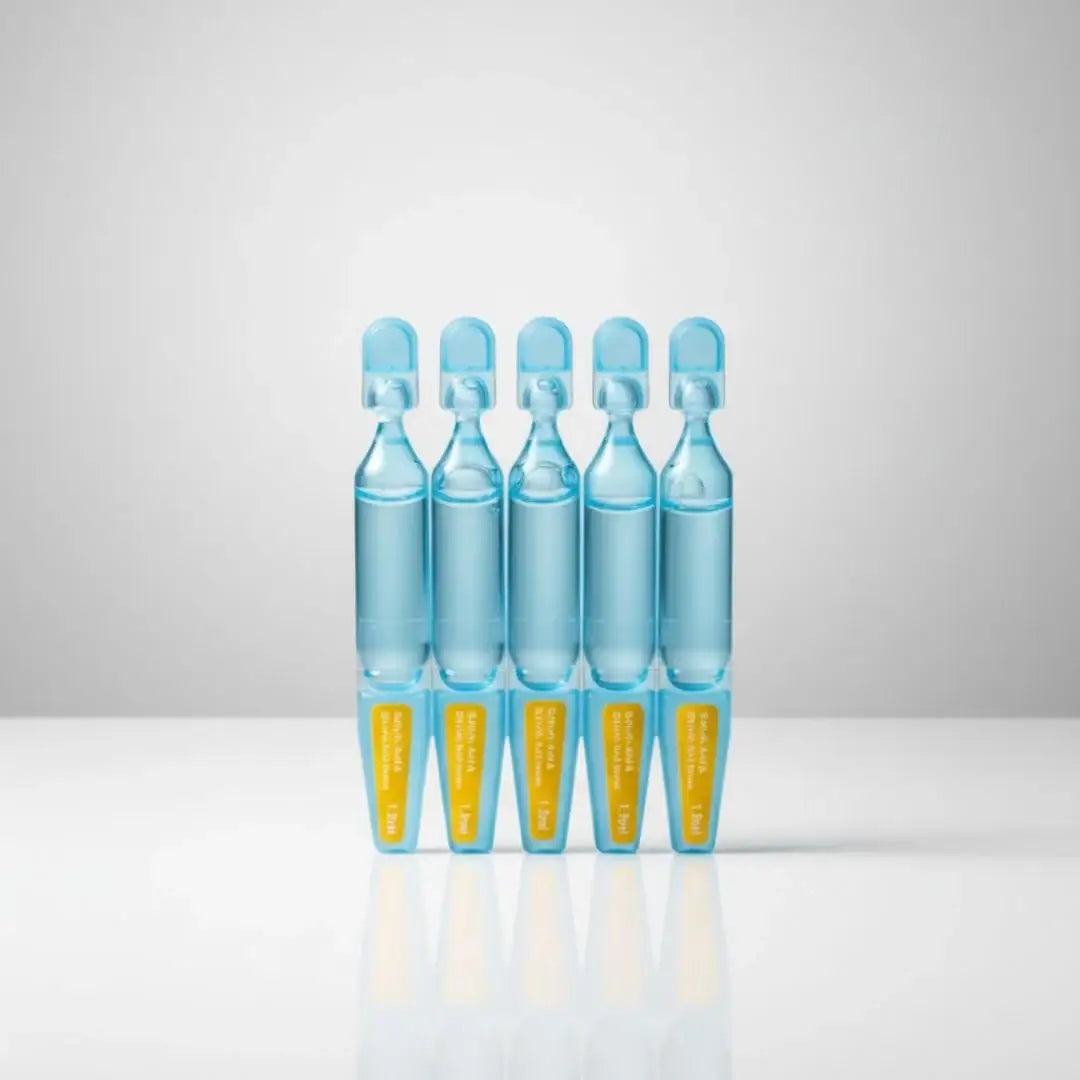 Salicylic & Glycolic Acid Serum Ampoules – Exfoliating & Brightening Treatment - Neo Elegance