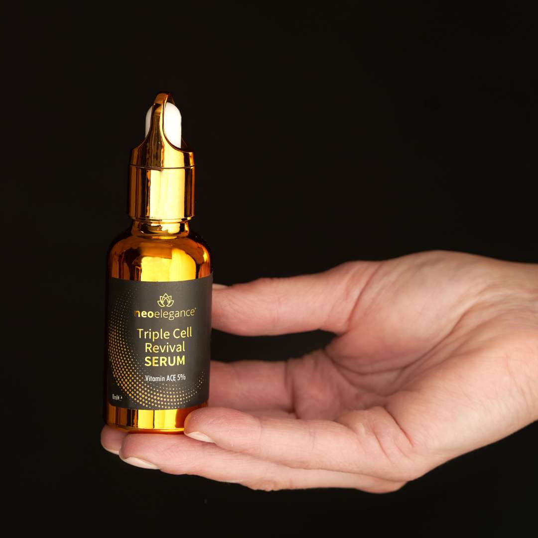 Triple Cell Revival Serum 30ml - Infused with Vitamin A, C, E - Neo Elegance Ltd