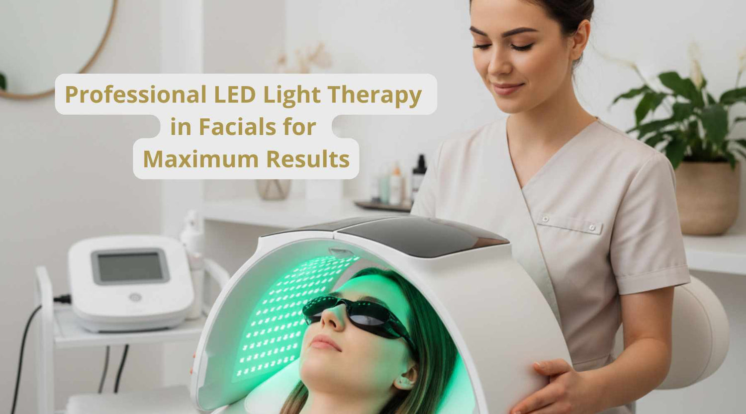 How Therapists Use Professional LED Light Therapy in Facials for Maximum Results - Neo Elegance