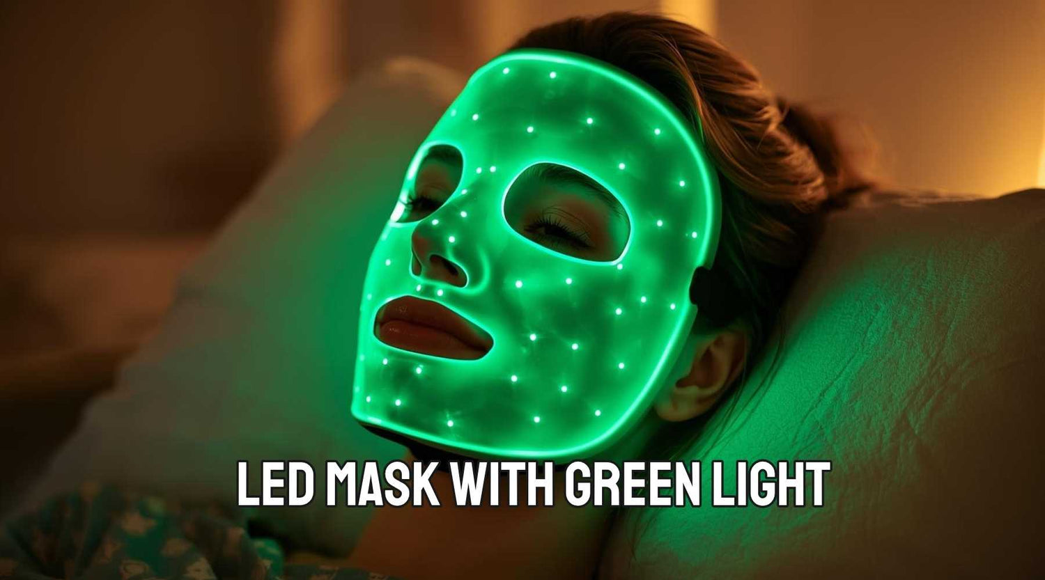 LED Mask with Green Light - Neo Elegance