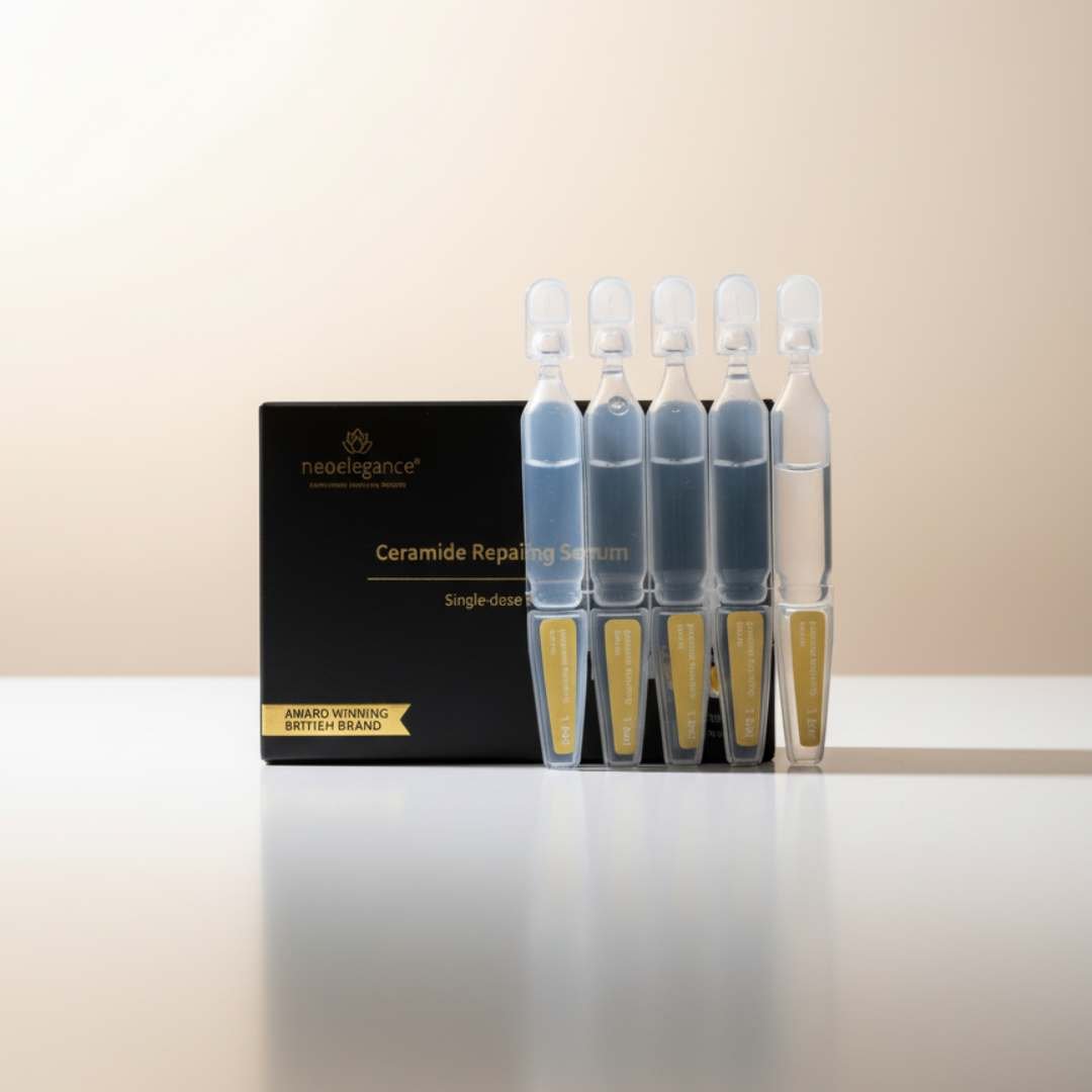 Ceramide Repairing Serum Ampoules - Hydrating &amp; Barrier Strengthening Treatment - Neo Elegance