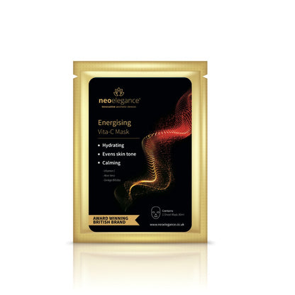 Energising Vita-C Sheet Mask - Evens Skin Tone - Neo Elegance Ltd