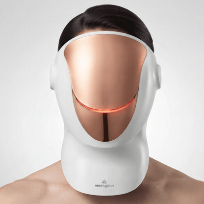 LUMIDERMA LED Face &amp; Neck Mask with Red, Blue &amp; Near-Infrared Light - Neo Elegance