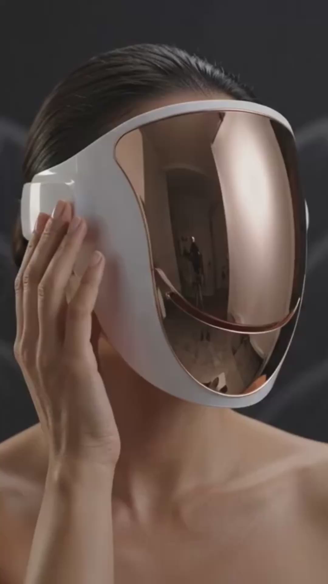 LUMIDERMA LED Face &amp; Neck Mask with Red, Blue &amp; Near-Infrared Light